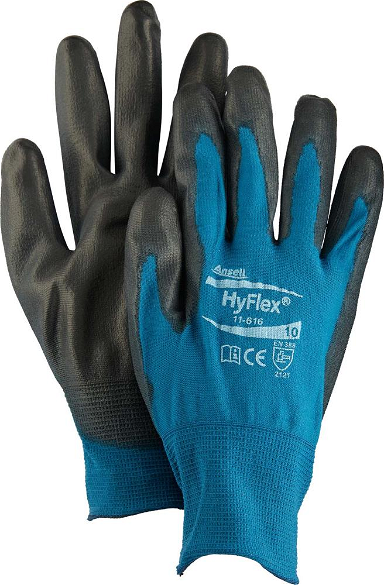 Rękawice montażowe HyFlex 11-616, rozmiar 8 Ansell