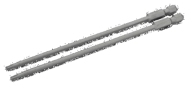 Bit 1/4" do śrub TORX T15x150 mm, 2 szt. BAHCO