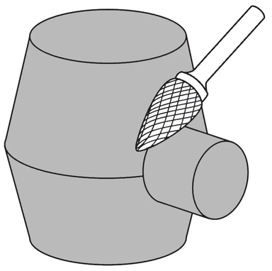 Pilnik obrotowy H102506-DZ typ DZ Integra Tools
