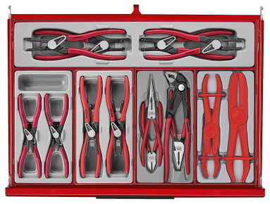 Wózek narzędziowy TKS26R1033T PRO35TM wraz z zestawem narzędzi Teng Tools